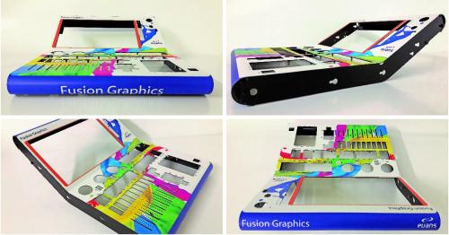 Digitally Printed Fusion Graphic Overlays - Evans Graphics